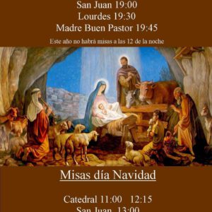 Misas de Nochebuena y Navidad