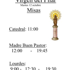 Cartel Virgen del Pilar