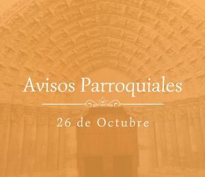 Avisos 26 de Octubre Avisos 26 de Octubre