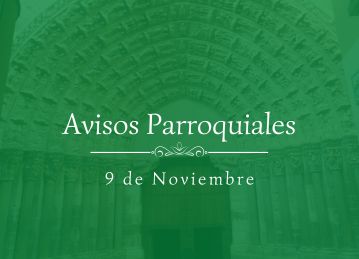 Avisos 9 de Noviembre Avisos 9 de Noviembre