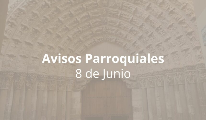 Avisos 8 de Junio