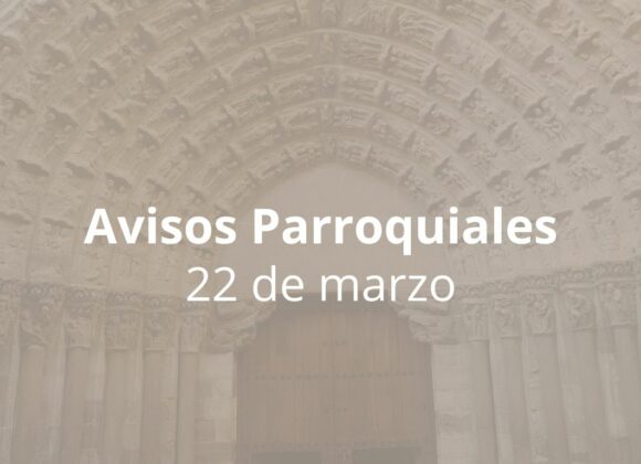 Avisos 22 de marzo
